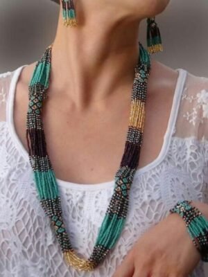 Handmade Seed Beads Jewelry Set