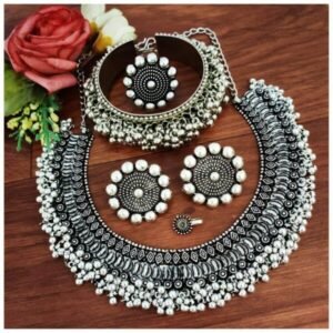 Indian Ghungroo Choker Jewelry Set of 5