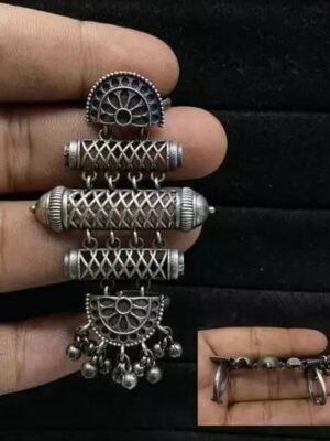 Silver Antique Big Finger Ring