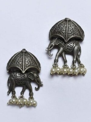 Elephant Stud Earrings