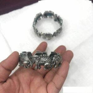 Elephant Kada Hand Bracelet