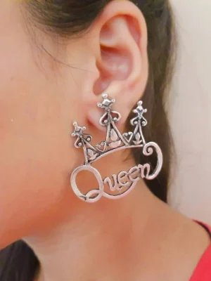 Queen Stud Earrings