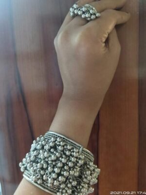 Ghungroo Bracelet with Ring