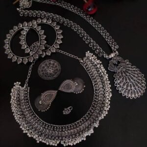 Indian Oxidised Jewellery Set