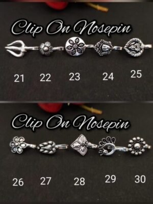 Clip On Non Pierced Nosepins