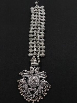 Silver Plated Ganesha Mangtika