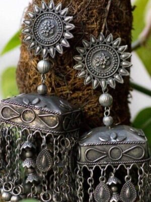 Antique Banjara Jhumka Earrings