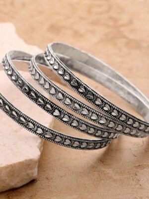 Oxidized Designer Bangle set