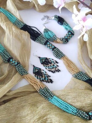 Handmade Seed Beads Jewelry Set