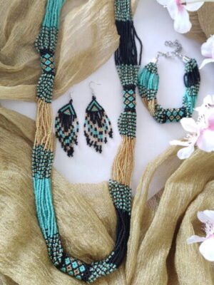 Handmade Seed Beads Jewelry Set