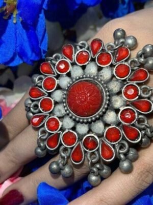 Red Cocktail Ring