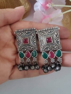 Multicolour Stud Earrings