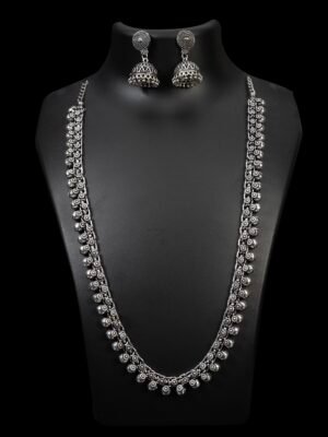 Oxidised Indian Long Necklace