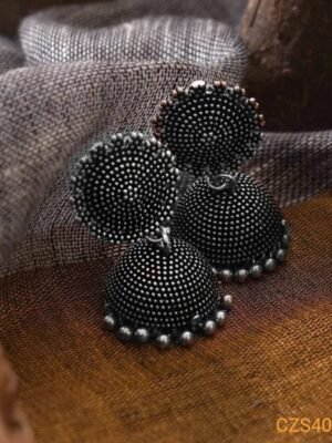 Round Jhumki Earrings
