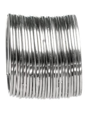 Plain bangle set of 12