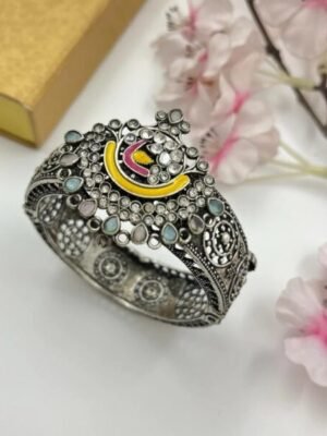 Handmade Stone Kada Bangle