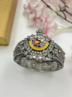 Handmade Stone Kada Bangle