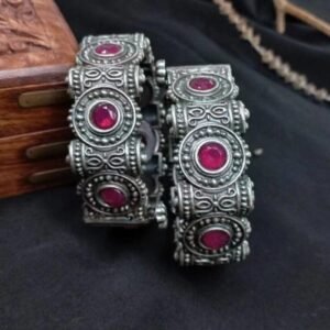 Pink Stone Kada bracelet