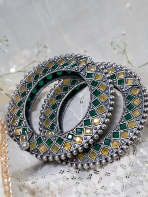 Crystal Stone Designer Kada Bracelet