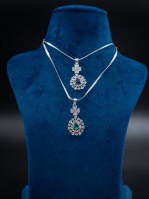 Cz Pendant Set