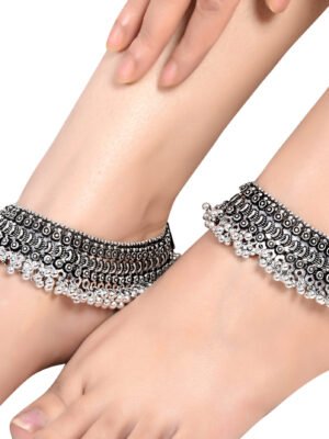 Silver Ghunghroo Anklet Payal