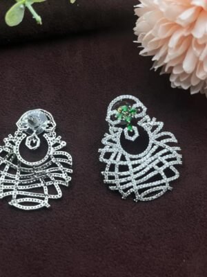 Hot Selling Pave CZ Diamond Earrings