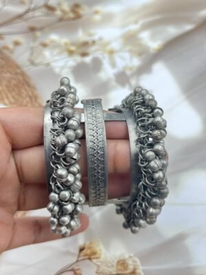 Ghungroo Cuff Adjustable Bracelet Bangle