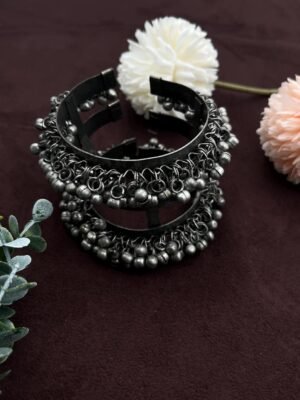 Ghungroo Cuff Adjustable Bracelet Bangle