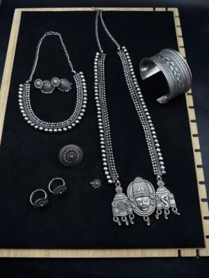 Oxidised Jewellery Set of 7